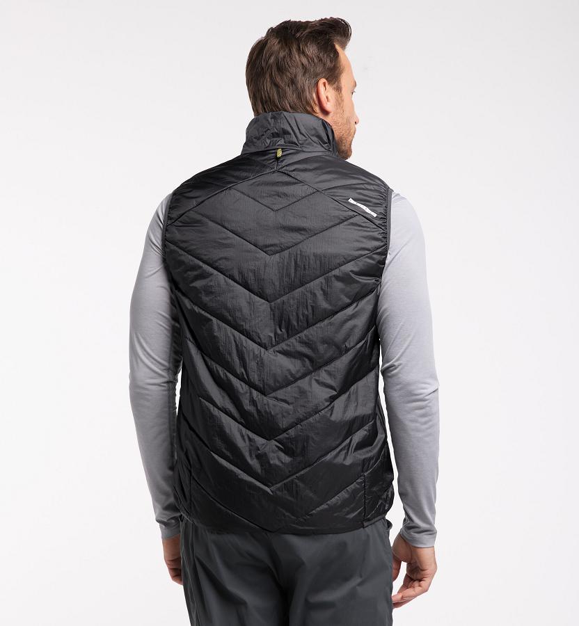Haglöfs Mens L.I.M Barrier Vest Black New Zealand 24136YVMQ
